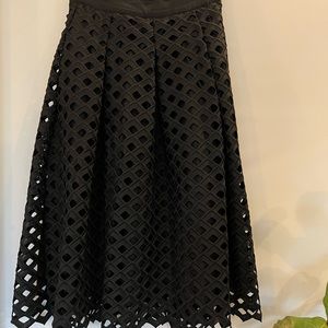 White House Black Market - Organza Midi Skirt